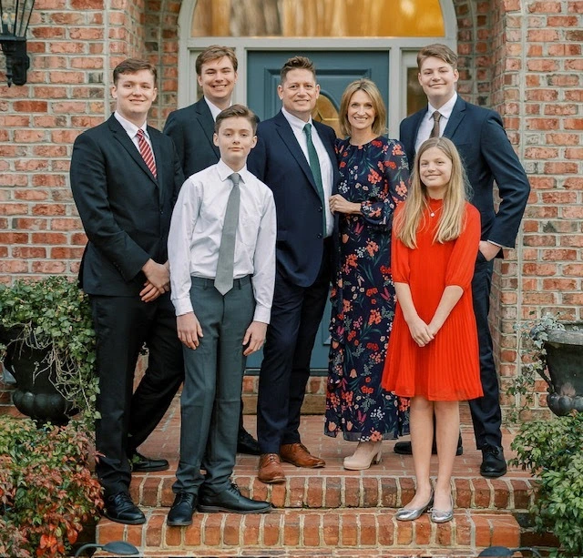 Dr. Campbell and his family